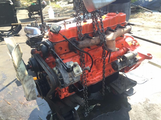 เครื่อง Isuzu 6BG1 เสื้อส้ม 185 แรงม้า