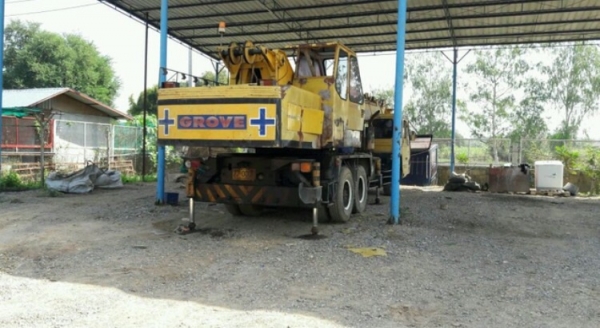 เครน กรู๊ฟ 20 ตัน พร้อมใช้