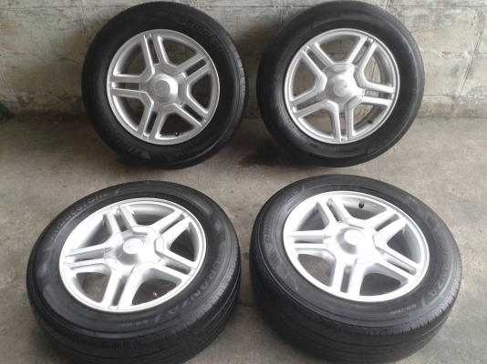 ล้ออีสุ ขอบ16นิ้ว6รู พร้อมยาง ชุดนี้ ราคา 5900 บาท