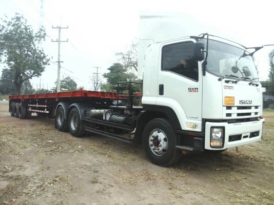 ขายหัวลากพร้อมหาง Isuzu เครื่อง 6HK1-285 แรง turbo inter พร้อมหางพนัส 3 เพลา ทะเบียนพร้อม ขายหัวลากพร้อมหาง Isuzu เครื่อง 6HK1-285 แรง turbo inter พร้อมหางพนัส 3 เพลา ทะเบียนพร้อม