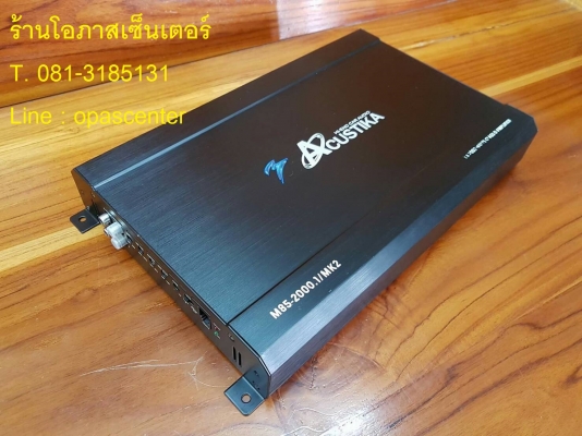ลดราคา-เพาเวอร์ รถยนต์ Acustika M85-2000.1 MK2 Class D 2000 วัตต์ สภาพใหม่มาก