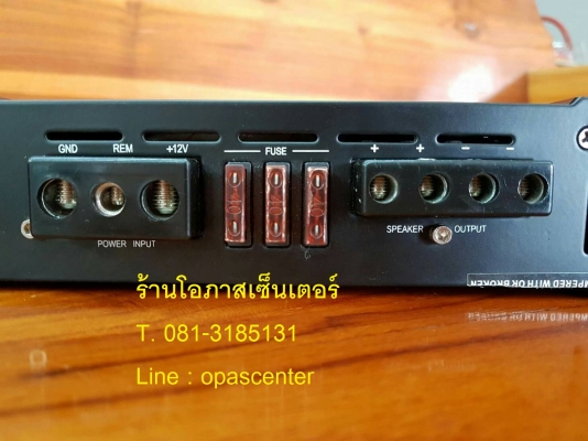 ลดราคา-เพาเวอร์ รถยนต์ Acustika M85-2000.1 MK2 Class D 2000 วัตต์ สภาพใหม่มาก