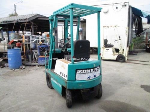 ราคาพิเศษ 54,000 บาท!! รถยกไฟฟ้า KOMATSU FB07-2 รหัสสินค้า : 80802214  www.nihonmono.com