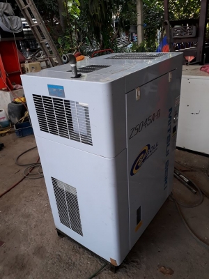 ปั๊มลมสกรู ปั๊มลมเก่าญี่ปุ่น MITSUI SEIKI