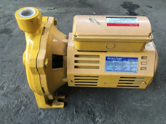 ชาย...ปั๊มน้ำ มิตซู 1.5 HP ท่อน้ำขนาด1นิ้ว