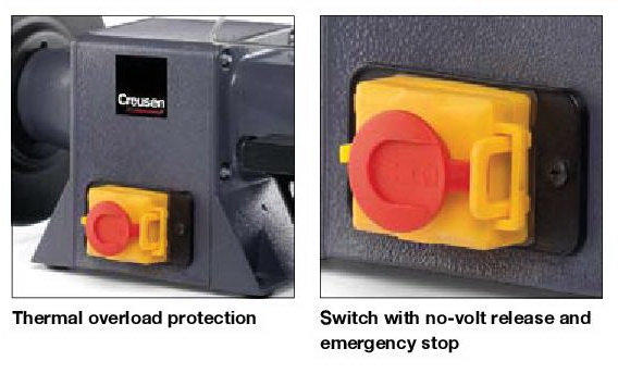 แท่นเจียระนัยตั้งโต๊ะ 2 หัว CREUSEN มือสองรุ่น DS8150TS พร้อมแท่นวางSSTและโต๊ะไม้สำหรับวางชิ้นงาน นำเข้าจากยุโรป แท่นเจียระนัยตั้งโต๊ะ 2 หัว CREUSEN มือสองรุ่น DS8150TS พร้อมแท่นวางSSTและโต๊ะไม้สำหรับวางชิ้นงาน นำเข้าจากยุโรป