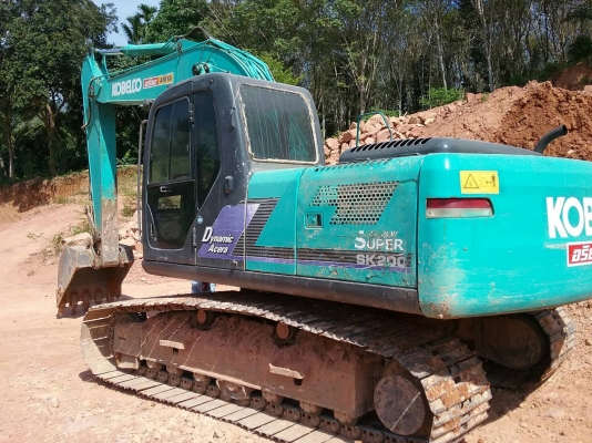 ขายรถแบคโฮ KOBELCO SK200-6 YN10 เอกสารใบแจ้งจำหน่าย ไมล์ 14850 ชม.ราคา 1300000