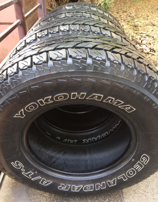 ยาง All Yokohama 265 70 16 ดอกเต็ม ไม่มีปะ ราคาไม่แพง