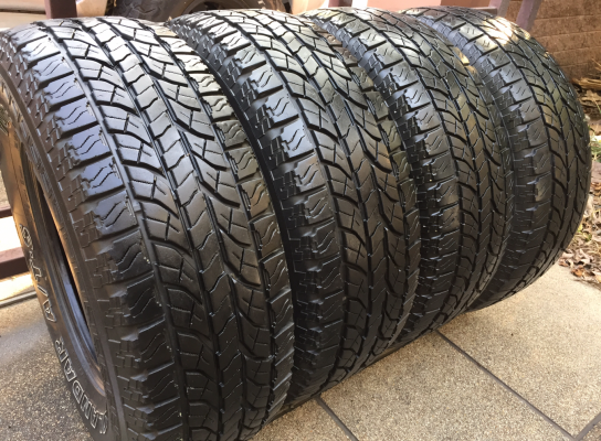 ยาง All Yokohama 265 70 16 ดอกเต็ม ไม่มีปะ ราคาไม่แพง