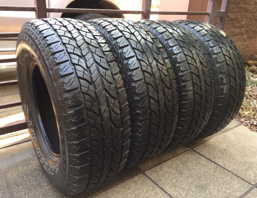 ยาง All Yokohama 265 70 16 ดอกเต็ม ไม่มีปะ ราคาไม่แพง