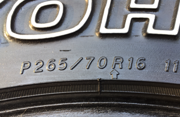 ยาง All Yokohama 265 70 16 ดอกเต็ม ไม่มีปะ ราคาไม่แพง
