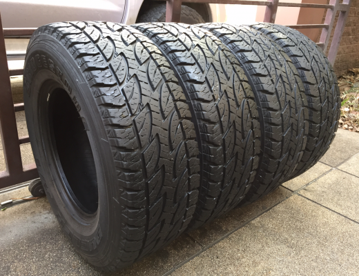 ยาง All Bridgestone 255 70 15 ดอกเต็ม ใช้ยาว ราคาไม่แพง