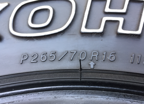 ยาง All Yokohama 265 70 16 ปี12 พร้อมใช้งาน ราคาไม่แพง