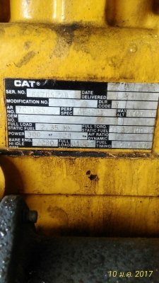 ขายเครื่องcat 3306(64z) 300แรงม้า พร้อมใช้งานครับ ขายเครื่องcat 3306(64z) 300แรงม้า พร้อมใช้งานครับ
