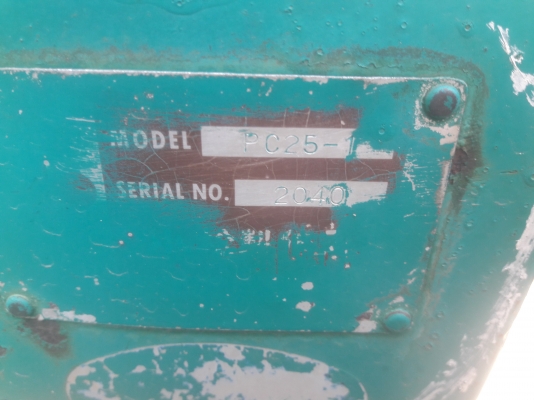 ขายKOMATSU  PC25  เก่าญี่ปุ่น  สภาพสวย  เครื่องปั๊มดี  เดิมๆๆ  ลองระบบกันได้ทุกวัน  โทร  089-3818694  ดวงนภา