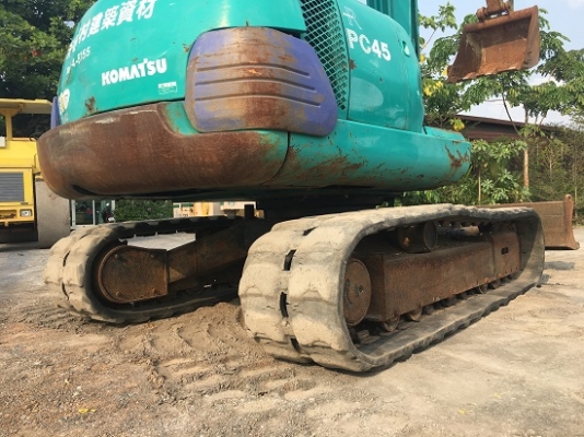 ขายแม็คโคร KOMATSU PC45-1 FROM JAPAN พร้อมใช้งาน นำเข้าจากต่างประเทศ ติดต่อ 063-9316985 ID LINE : 0639316985 ครับ