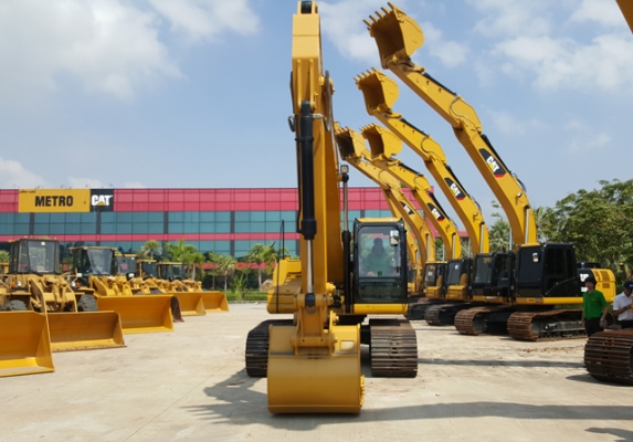 ขายรถขุดมือสอง caterpillar รุ่น 320D GC