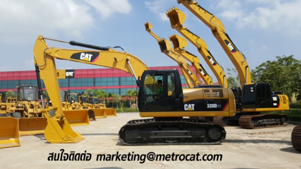 ขายรถขุดมือสอง caterpillar รุ่น 320D GC