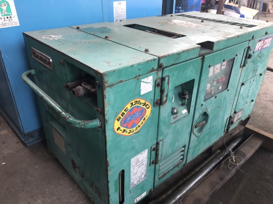 ขายปั๊มลม Denyo MPS-13SSแบบสกรูใช้ไฟฟ้า เก่านอกยังไม่เคยใช้งานในไทย ชั่วโมงใช้งานน้อย สภาพใหม่มาก พร้อมใช้งาน