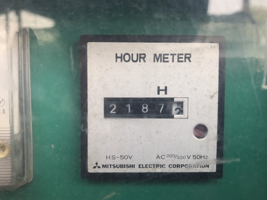 ขายปั๊มลม Denyo MPS-13SSแบบสกรูใช้ไฟฟ้า เก่านอกยังไม่เคยใช้งานในไทย ชั่วโมงใช้งานน้อย สภาพใหม่มาก พร้อมใช้งาน