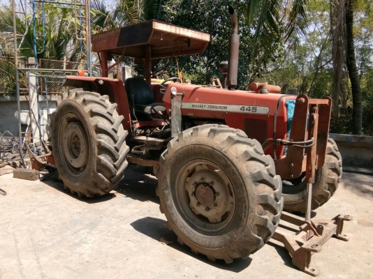 ขายแมสซี445 เครื่องดียางดี4เส้นทะเบียนพร้อมโอน