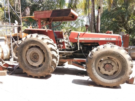 ขายแมสซี445 เครื่องดียางดี4เส้นทะเบียนพร้อมโอน