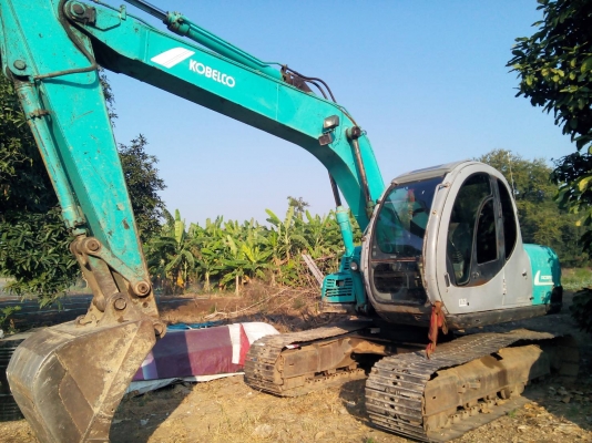 ขายรถแบคโฮ KOBELCO 120 MARK 5 สวยเดิมไฟฟ้าเต็มเอกสารอินวอย