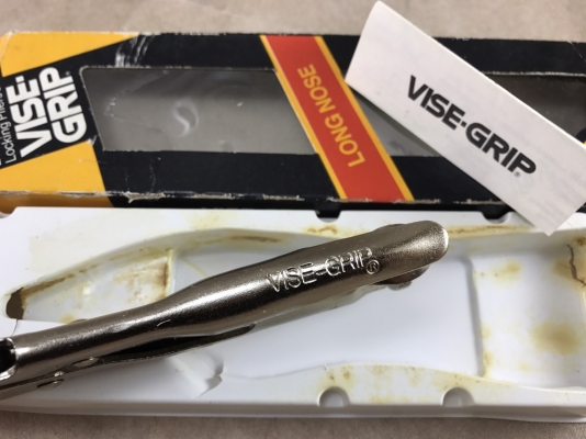 ขายคีมล็อคปากยาว VISE GRIP 6LN  MADE IN USA.