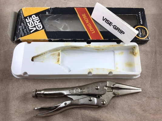 ขายคีมล็อคปากยาว VISE GRIP 6LN  MADE IN USA.