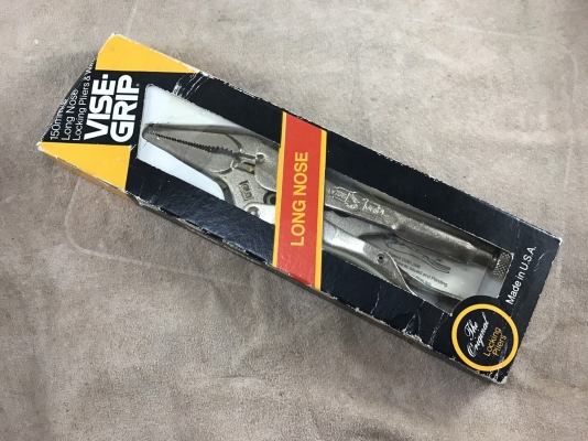 ขายคีมล็อคปากยาว VISE GRIP 6LN  MADE IN USA.