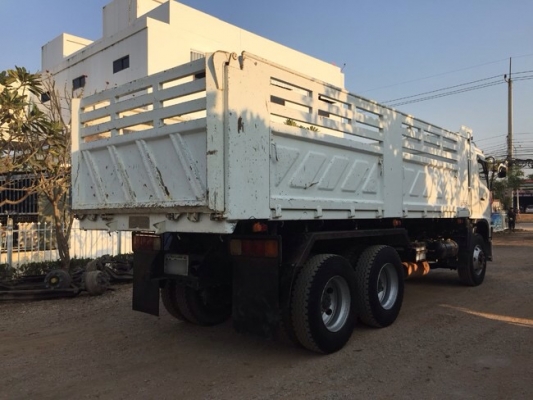 ขายสิบล้อดัมพ์ HINO เครื่อง 380 แรง ปลายปี55 ไมล์ 149xxx กระบะดัมพ์สามมิตร ทะเบียนพร้อม