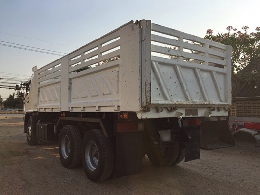 ขายสิบล้อดัมพ์ HINO เครื่อง 380 แรง ปลายปี55 ไมล์ 149xxx กระบะดัมพ์สามมิตร ทะเบียนพร้อม