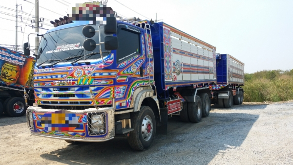 ขาย 2,700,000 ISUZU 360 ปี 57 วิ่ง 200,000 กม. แม่ลูกดั้ม(อู่ ส.สุรศักดิ์)แม่ยาว 6.40 ม.ลูก 3 คาน  ยาว 6.80 ม.กว้าง 2.55 นอกสูง 1.70 ม. รถอยู่.นครประฐม 090-772-3710 090-772-3708