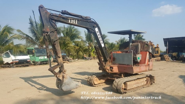 FROM JAPANรถขุดIHI-IS40G2 คอนโทรลน้ำมัน/ปั๊มนิ้ว/สวิงบูม/มีไลน์ไปพ์ปิ้ง/ ราคาเพียง 285,000 บาท