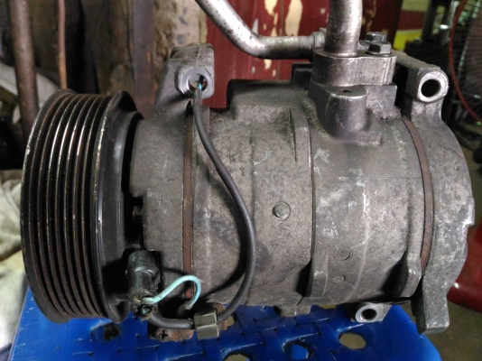 คอมแอร์ใส่ฮอนด้าCRVปี2002 แอคคอร์ด สภาพเก่าญี่ปุ่นแรงอัดดีมากรับประกัน