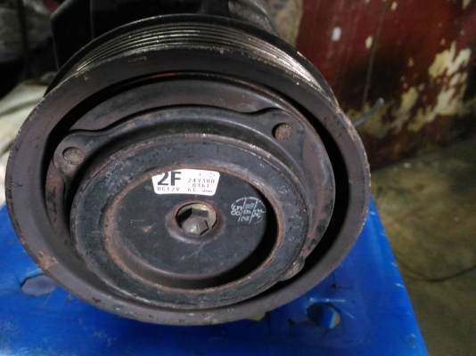 คอมแอร์ใส่ฮอนด้าCRVปี2002 แอคคอร์ด สภาพเก่าญี่ปุ่นแรงอัดดีมากรับประกัน