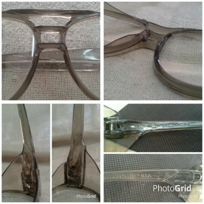 แว่นตาแนว &#039;อเมริกันสตีมพังค์&#039; ยุค &#039;80s ราคาประถมศึกษา! Vintage AO AEROSITE handmade i