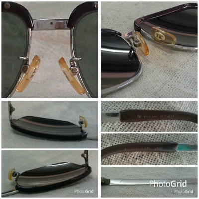 แว่นตา &#039;นายกสโมสร&#039; อเมริกันคลับมาสเตอร์ ยุค &#039;70s ราชสีห์เงิน! Vintage VISTA handmade 