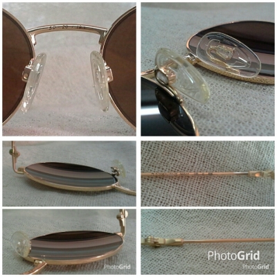 แว่นตา &#039;นอส&#039; เทพเจ้าของชาวเยอรมัน &#039;หยดน้ำ-จอห์น เลนนอน&#039; Vintage RODENSTOCK handm