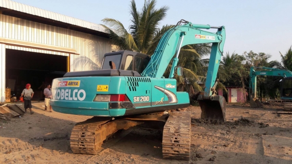 Kobelco sk200 mark3 เก่านอก เต็มทุกอย่าง