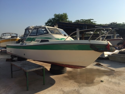 ขายเรือ ตกปลา nissan fs700t