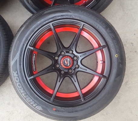 ล้อใหม่YACHIYODA 15 4รู100-114 ยางใหม่ 4 ล้อ