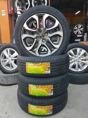 ขายล้อMazda2 Skyactiv15 ยางใหม่ปี17 4 ล้อ