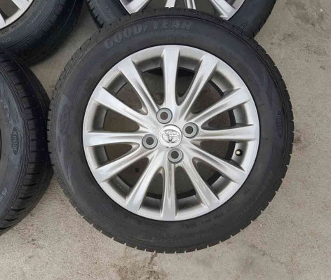 ขายล้อTOYOTA VIOS12ก้าน(สีกัล) ยางปี 15 4 ล้อ ขายล้อTOYOTA VIOS12ก้าน(สีกัล) ยางปี 15 4 ล้อ
