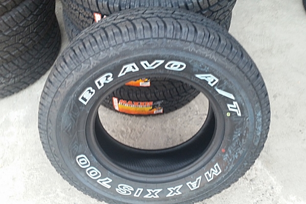 ยางใหม่245/70/16 ปี 17 MAXXIS BRAVO AT700 4/เส้น11,500