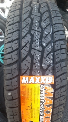 ยางใหม่245/70/16 ปี 17 MAXXIS BRAVO AT700 4/เส้น11,500