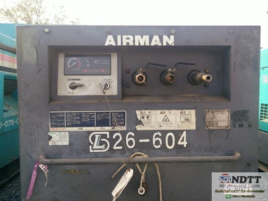 ขายปั้มลม Airman PDS175S ลม 7บาร์ นำเข้าญี่ปุ่น ขายไม่แพงครับ BY NDTT 061-419-4021 (ไปป์)