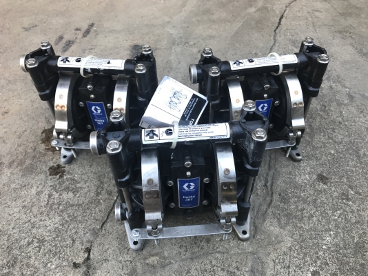 ขายปั้มไดอะแฟรม Graco Husky ขนาด 4หุน สภาพสวยมาก พร้อมใช้งาน มี 3 ตัวครับ