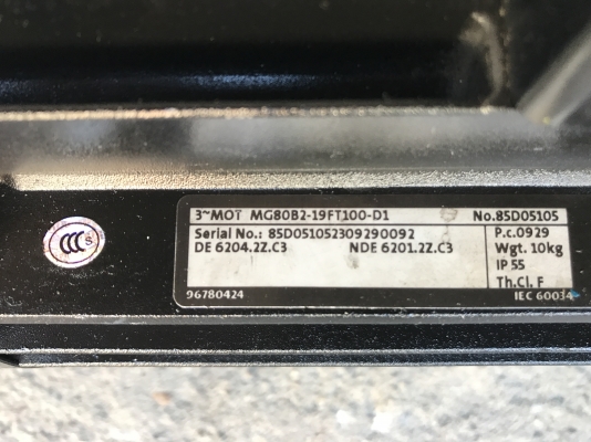ขายปั้มน้ำแรงดันสูงแบบตั้ง Grundfos 1.5HP. 380V สภาพสวยมาก วิ่งนิ่ม พร้อมใช้งาน