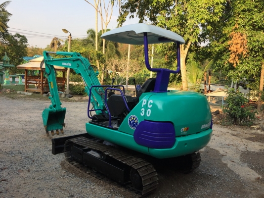ขายรถขุดเล็ก แบคโครเล็กkomatsu pc30-7สภาพดีพร้อมทำงาน